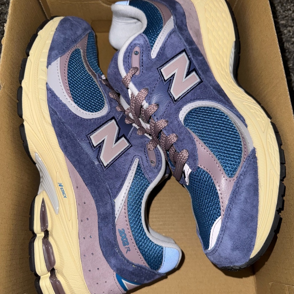 New Balance Blue and Lavender Athletic Shoes